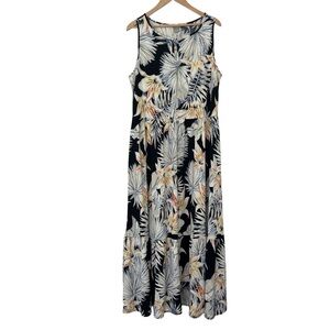 Chico's Tropical Print Maxi Dress - Size 3 (US 16)